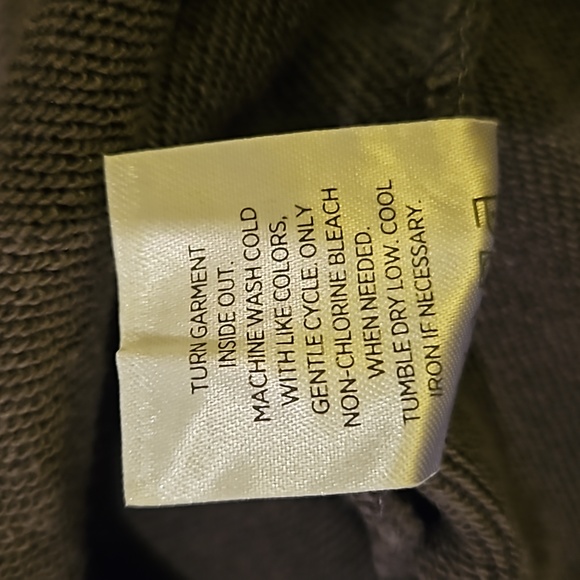 Crew French Terry Sweatshirt, NWOT, 2XL, Silver Grey Color - Picture 5 of 5